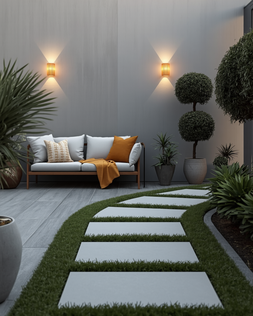 1 Modern Courtyard Garden Design Ideas