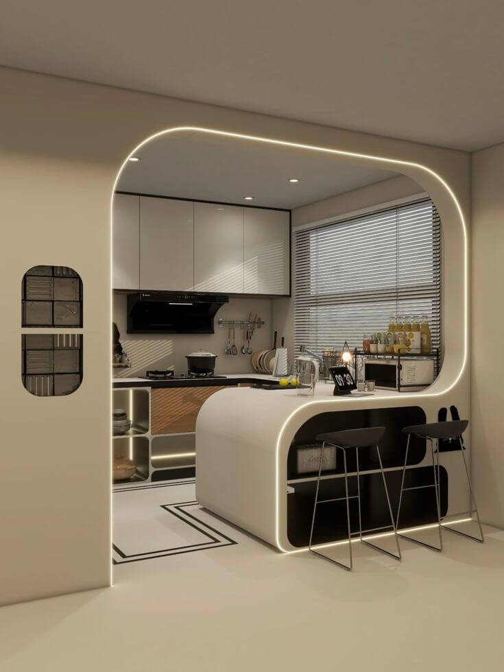 10 Modern Minimalist Kitchen Design Ideas For Stylish Small Apartments
