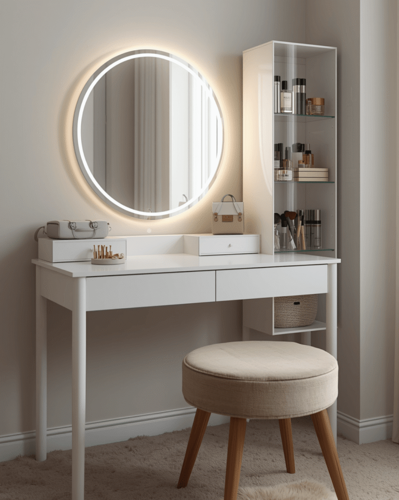 10. Compact Vanity Table Design Ideas for Small Spaces