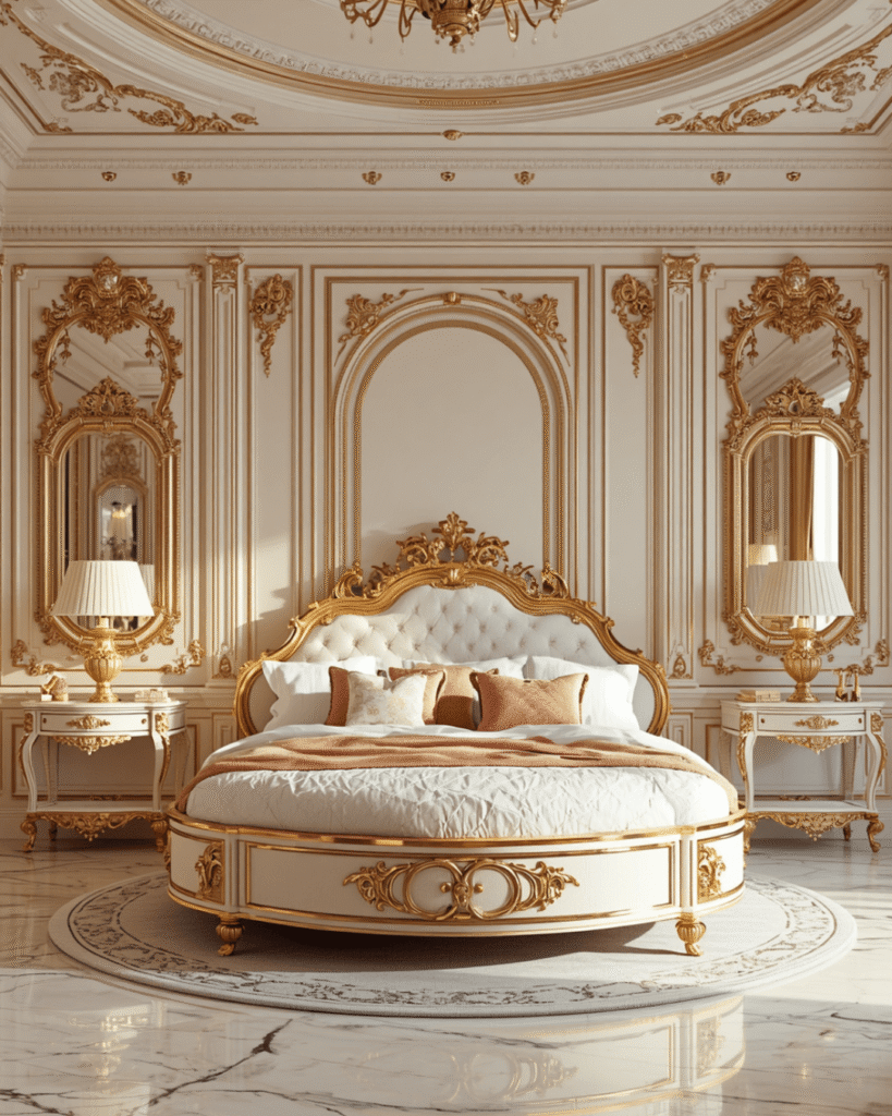 10.  Grand Luxury Bedroom with Classical