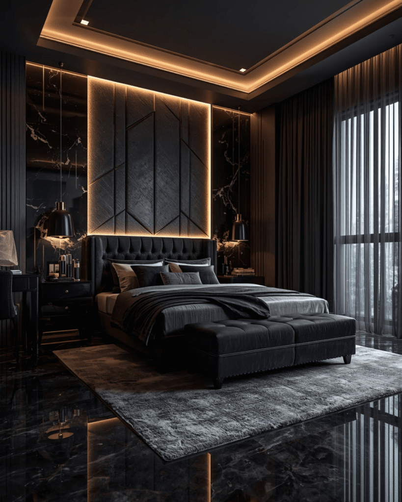10. Luxury Hotel Style Bedroom Design for Homes