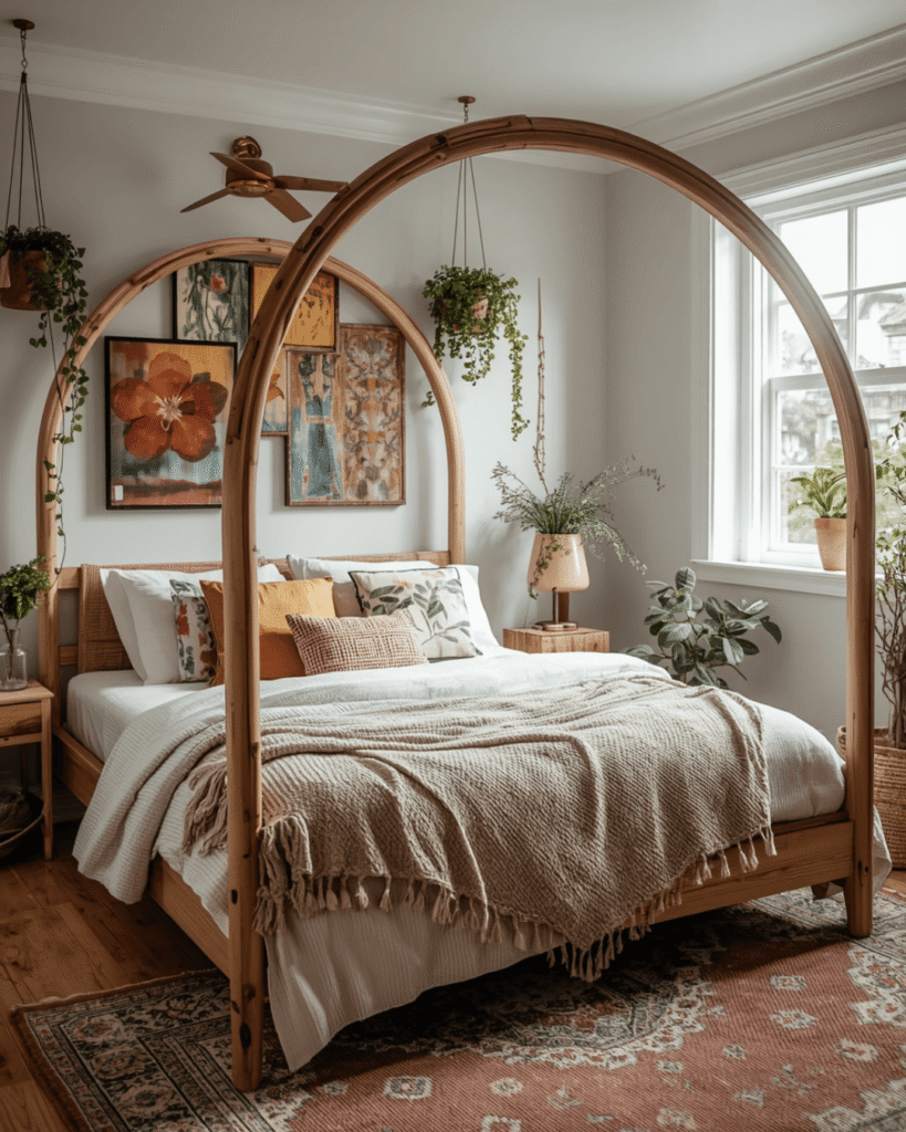 10. Relaxing Bedroom Design with Natural Light