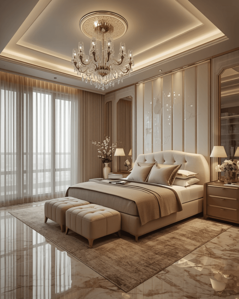 10. Soft Neutral Bedroom Color Palette Inspiration