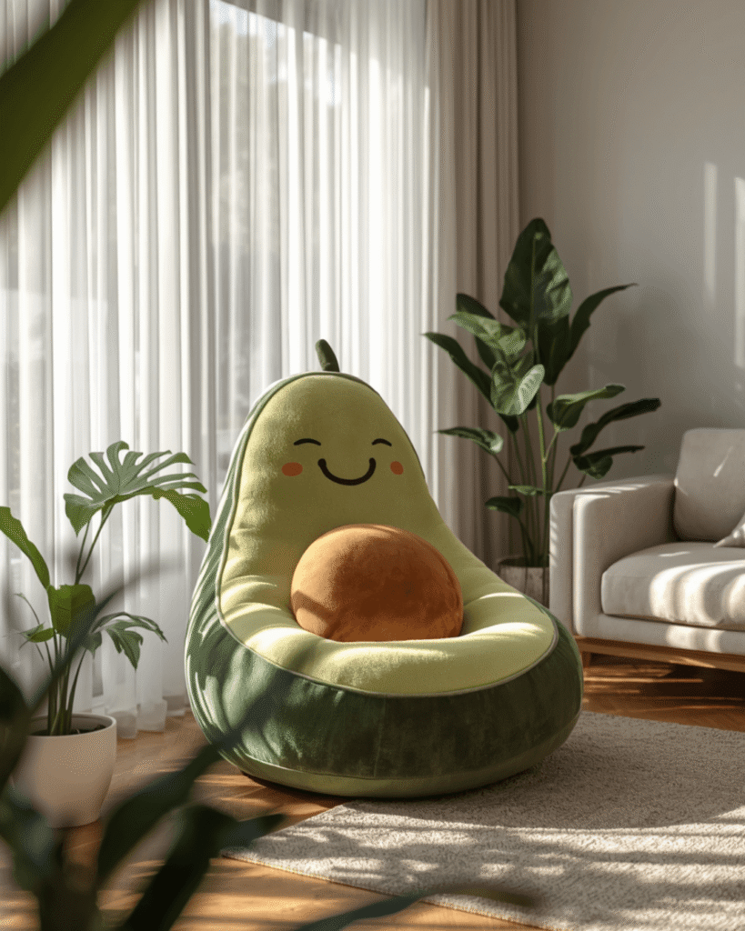 2. Cute Plush Furniture Ideas for Modern Homes