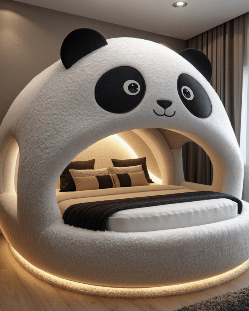 2. Title: Creative Panda Theme Bedroom Ideas 