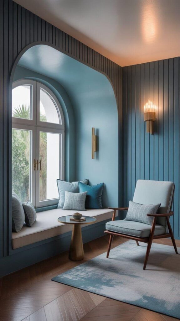 2. Elegant Blue Interior Design Ideas