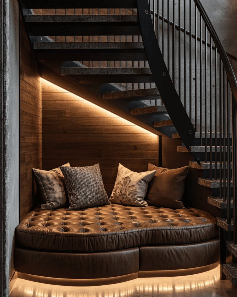 3. Creative Space-Saving Staircase Seating Inspiration