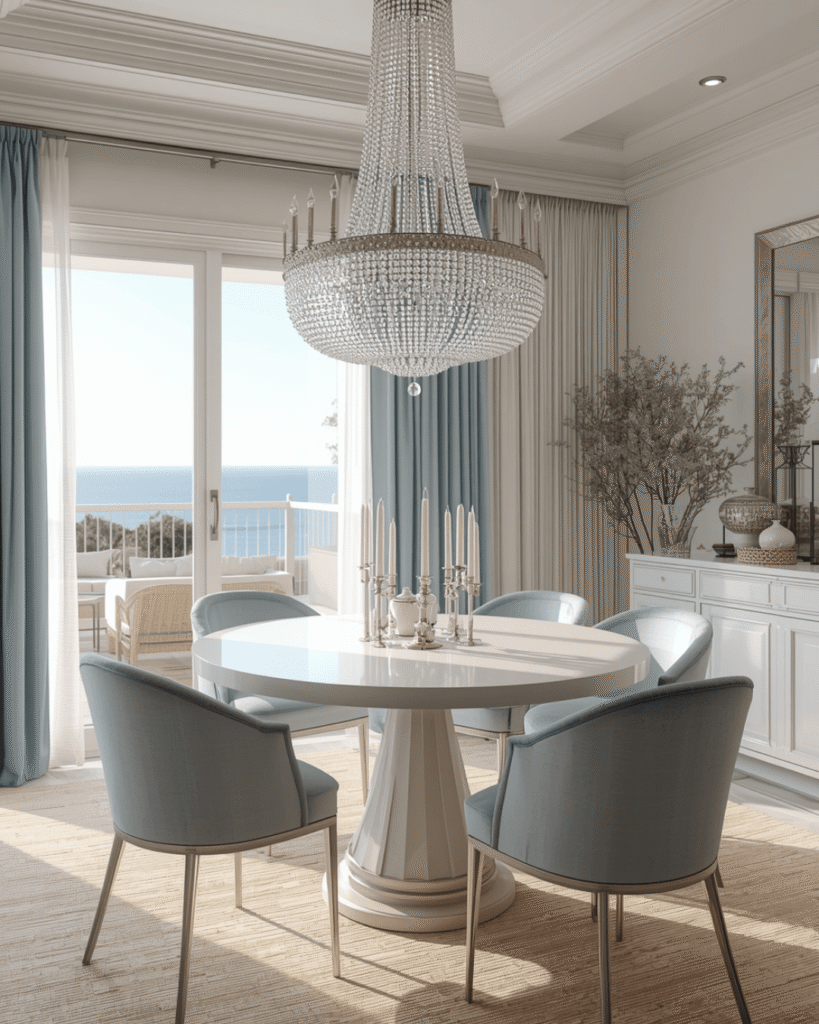 3. Modern Beach House Dining Room Decor Ideas