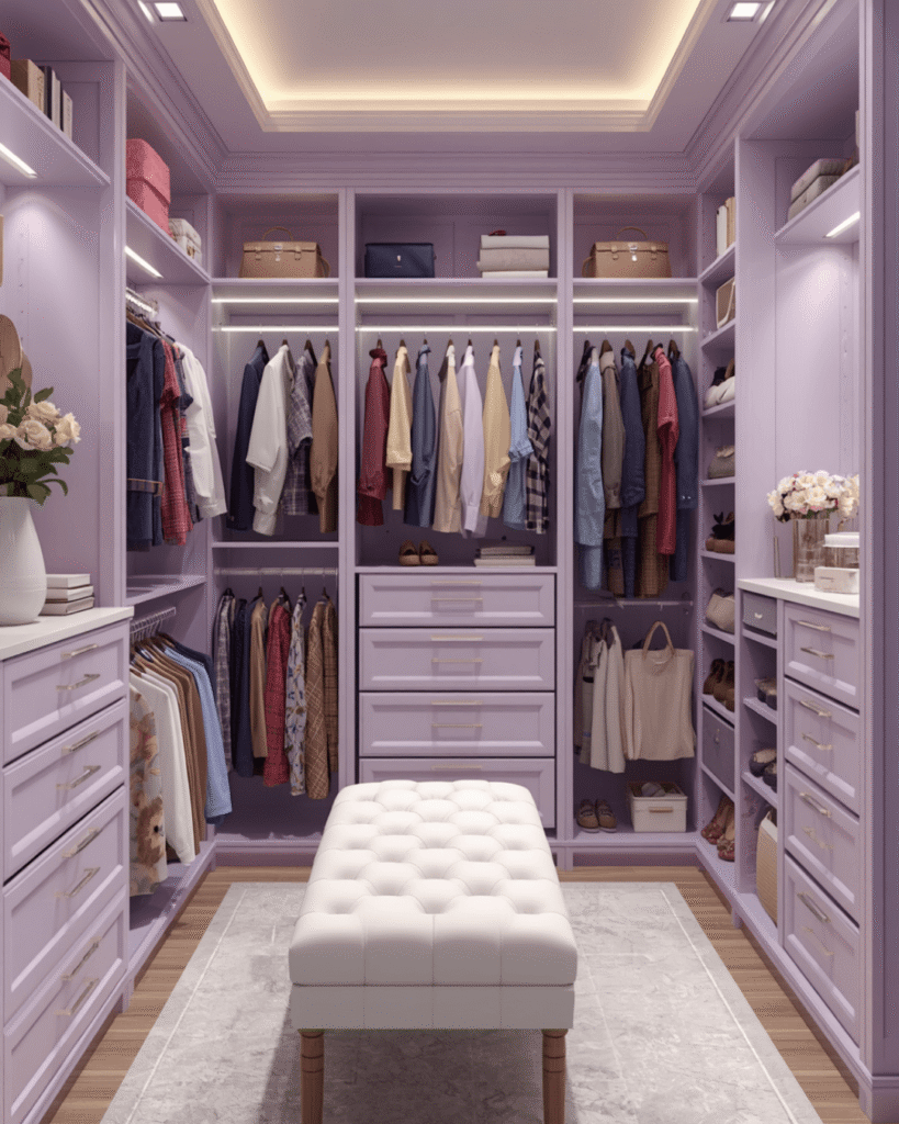 3. Small Walk-In Closet Design Ideas 