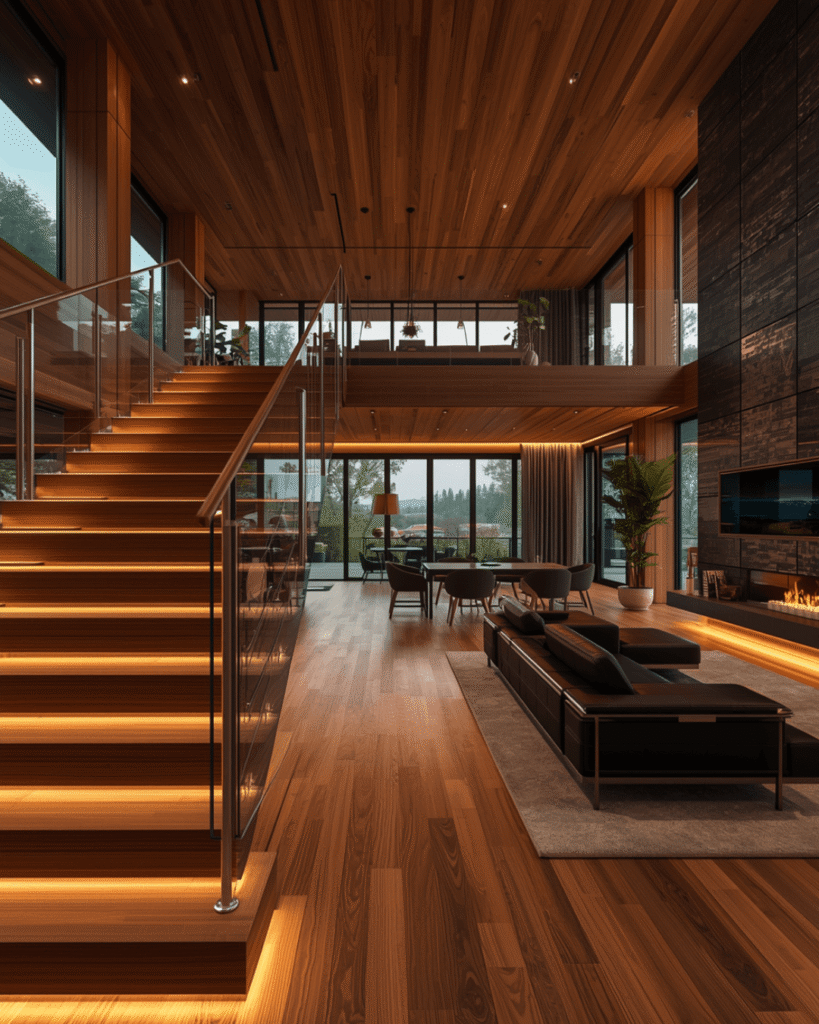 3.Luxury Wooden Interior Design Trends 
