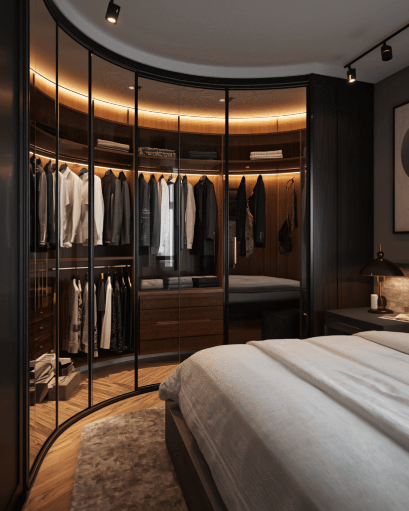 4.  Bedroom Storage Solutions with Stylish Closets