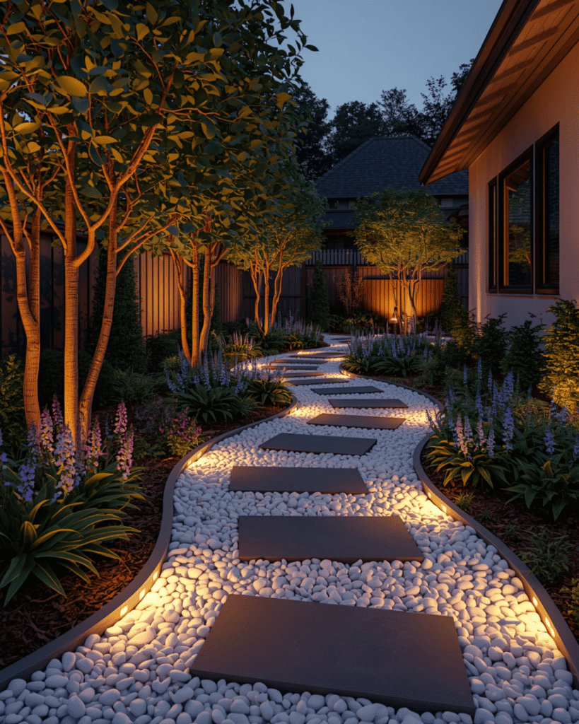 4. Luxury Landscape Lighting Ideas for Modern 