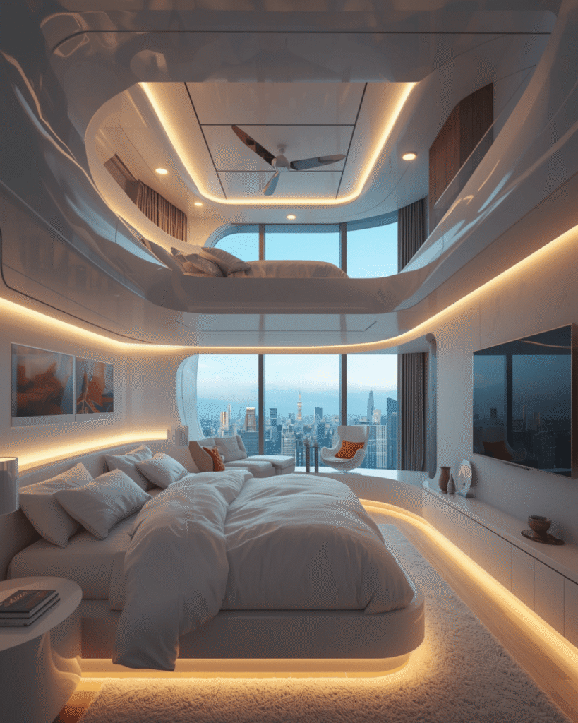 4. Smart Bedroom Interior Ideas for Small Luxury Spaces
