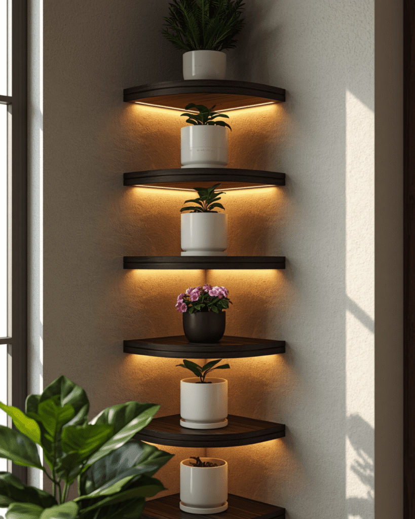 4.Best Indoor Plant Display Ideas for Cozy Homes