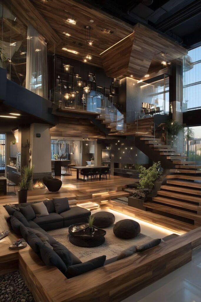 4.Luxury Duplex Interior Design Ideas for Modern