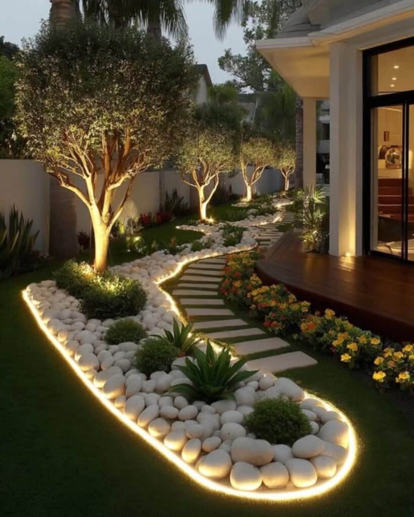 5. Beautiful Front Yard Garden Decor Ideas 