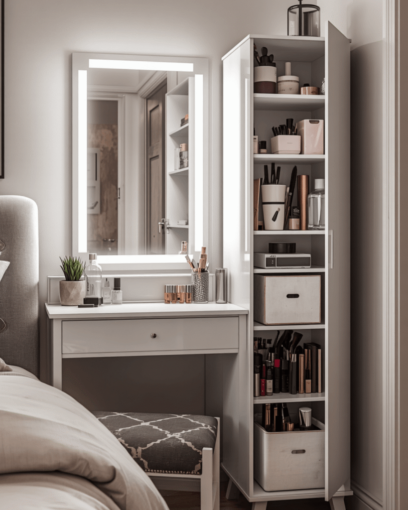 5. Makeup Storage Cabinet Ideas for Organized Beauty Spaces