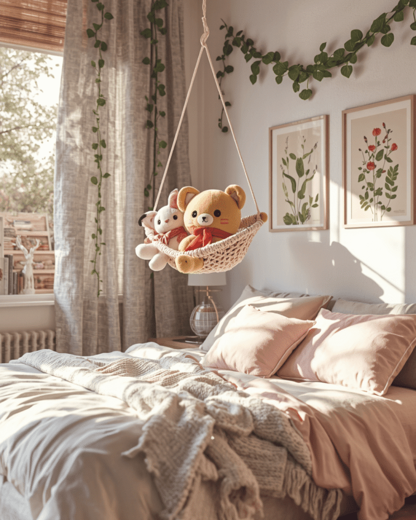 5. Soft Girl Bedroom Decor Ideas Plushies