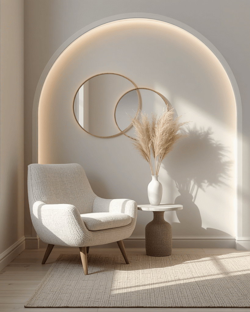 5. Title Warm and Inviting Modern Interior Decor