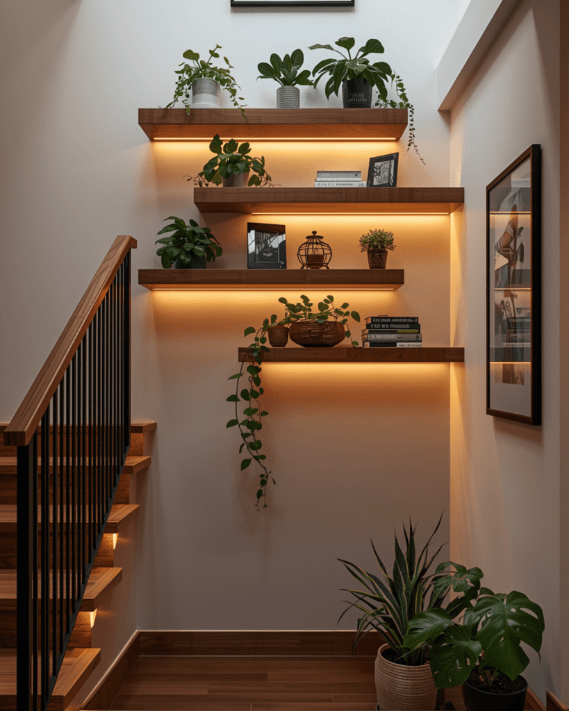 5. Warm Lighting Staircase Design Ideas for Cozy Homes