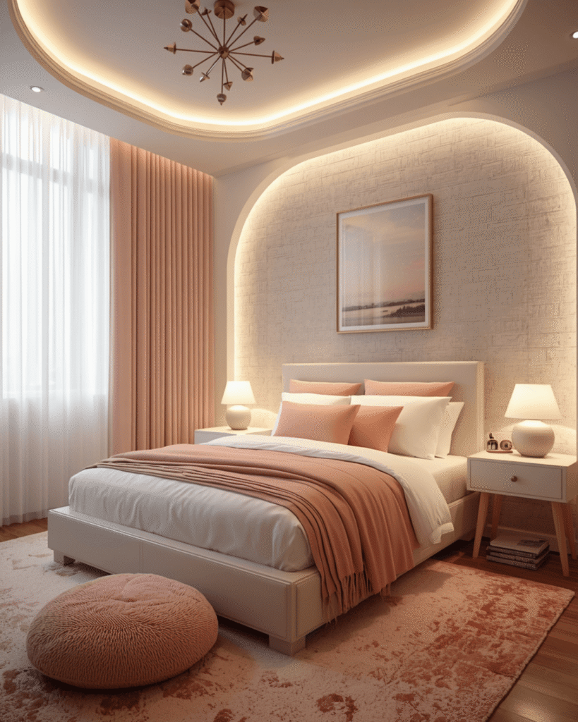5.Luxury Neutral Bedroom for Contemporary Homes