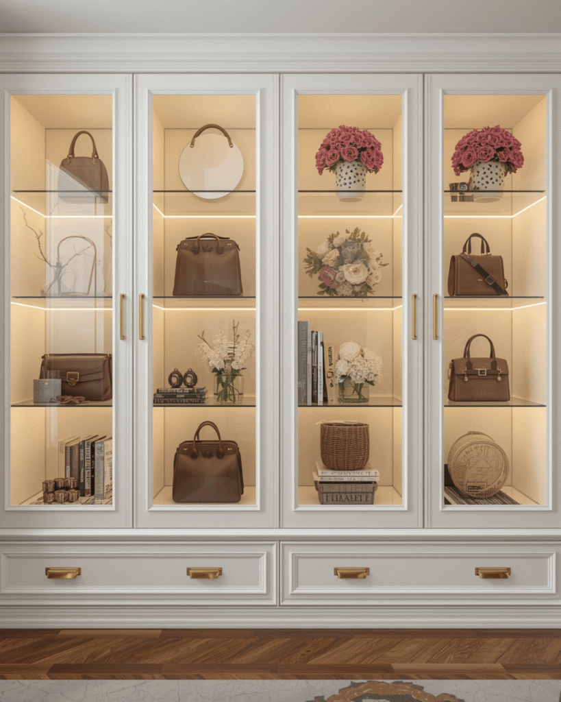 6. Best White And Gold Wardrobe Designs For Modern Interiors