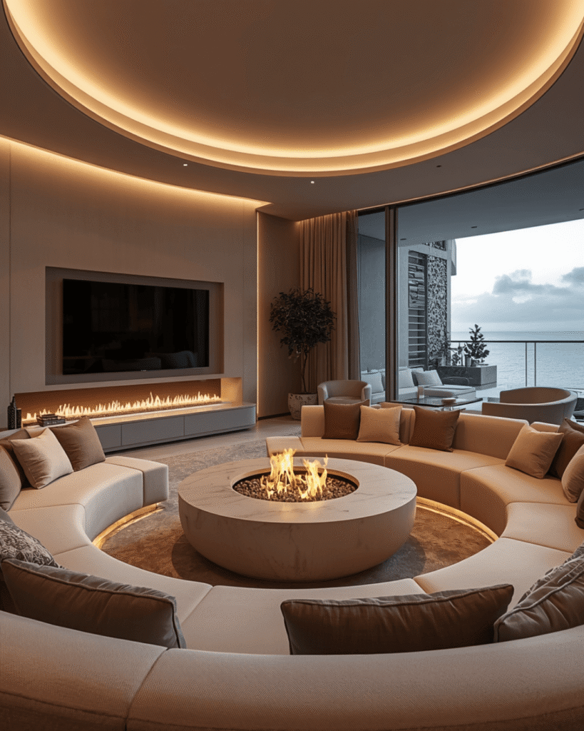 6. Cozy Luxury Living Room Decor for Modern 