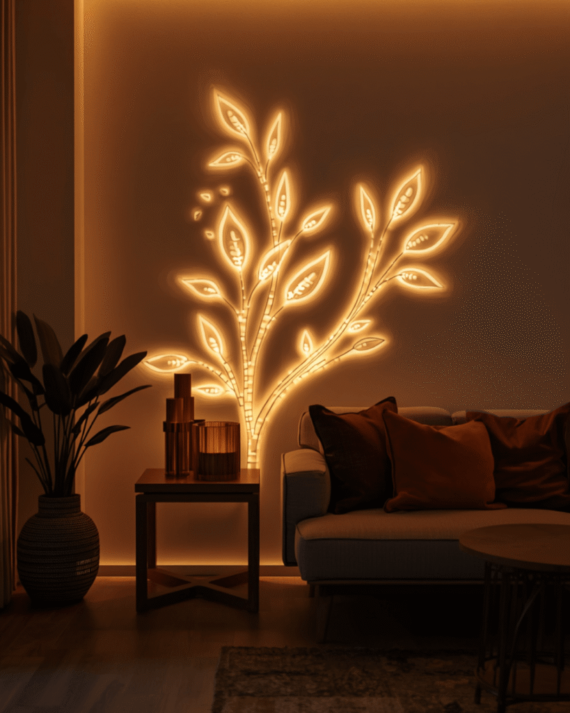 6. Warm Lighting Ideas to Make Your Living Room 