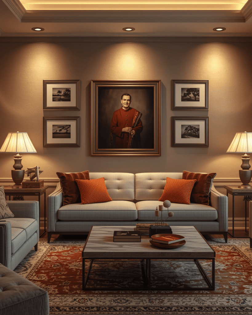 6. Warm and Inviting Living Room Ideas 