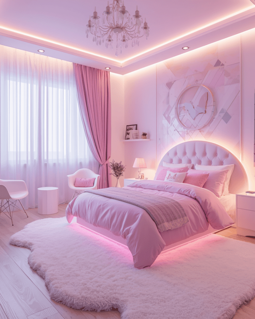 6.Fantasy-Inspired Modern Kids Bedroom