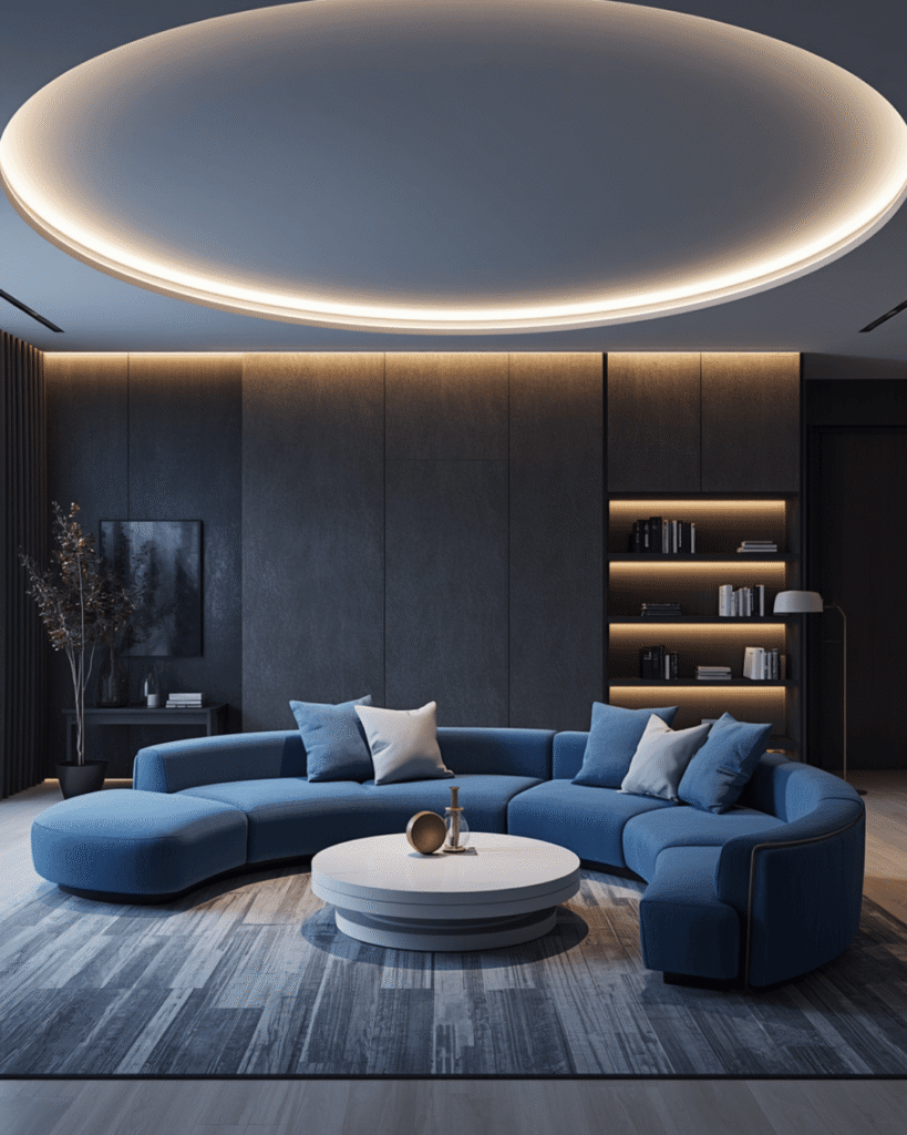 7. Curved Furniture Ideas for Luxury Interiors