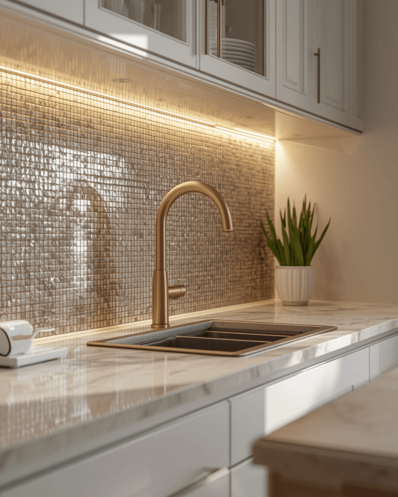 7. Luxury Farmhouse Kitchen Sink Design Inspiration
