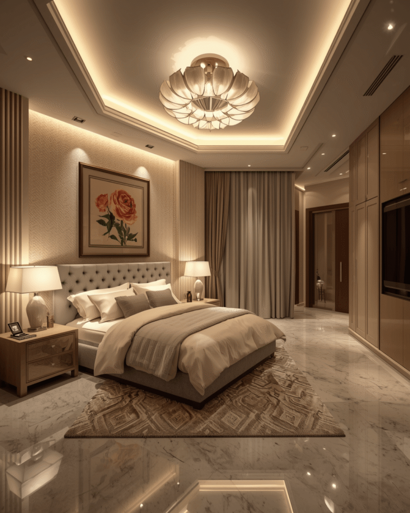 7. Luxury Hotel Style Bedroom Inspiration