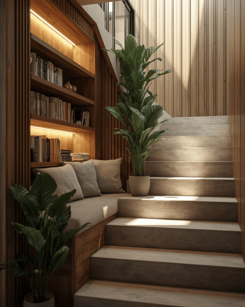 7. Smart Under Stair Storage and Seating Ideas for Modern Homes