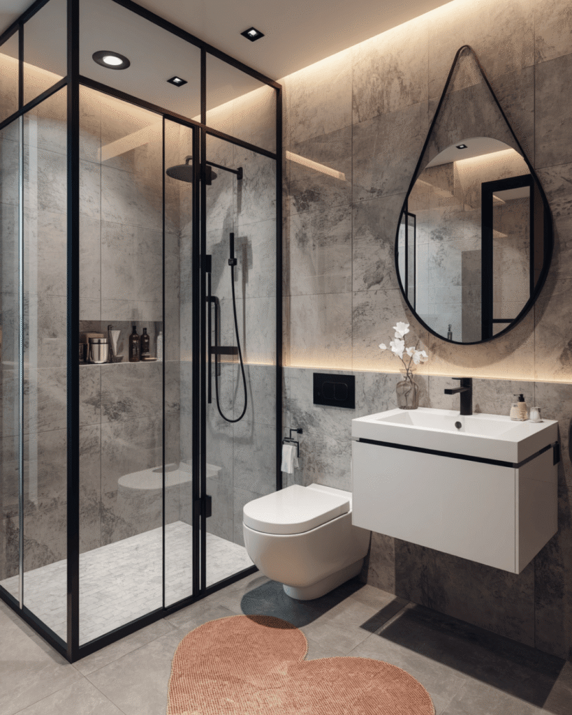 7.Luxury Small Bathroom Ideas for Contemporary Apartments
