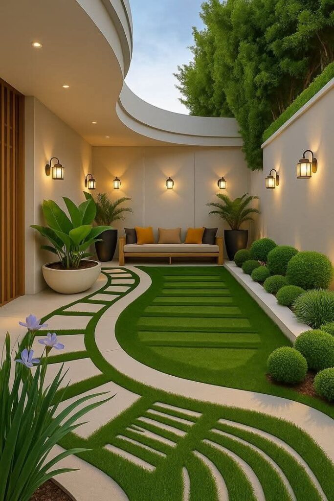8. Cozy Outdoor Garden Setup Ideas for Small Spaces