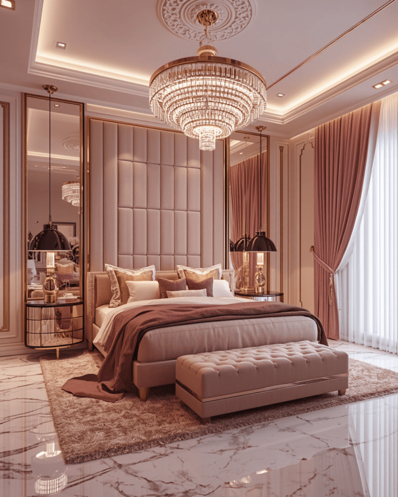 8. Elegant Bedroom Lighting Ideas for Modern Interiors