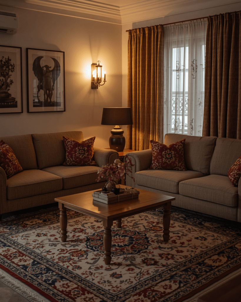 8. Living Room Wall Decor Ideas with Frames and Art
