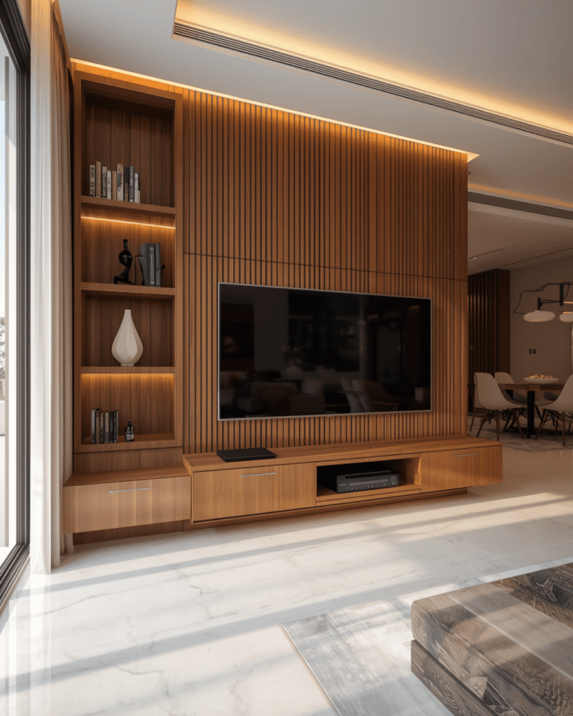 8.  Luxury Contemporary Living Space Inspiration