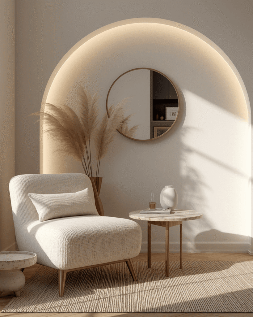 8.Soft and Elegant Home Interior Styling