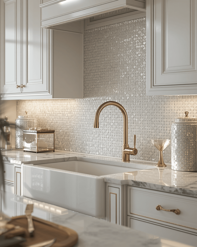 9. Contemporary Kitchen Design With Elegant
