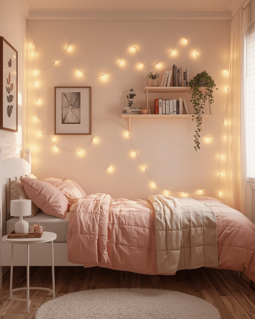 9. Minimalist Living Room Design with Soft Colors and Cozy Layout