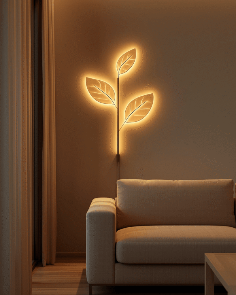 9. Unique Wall Lighting Ideas Home Interior