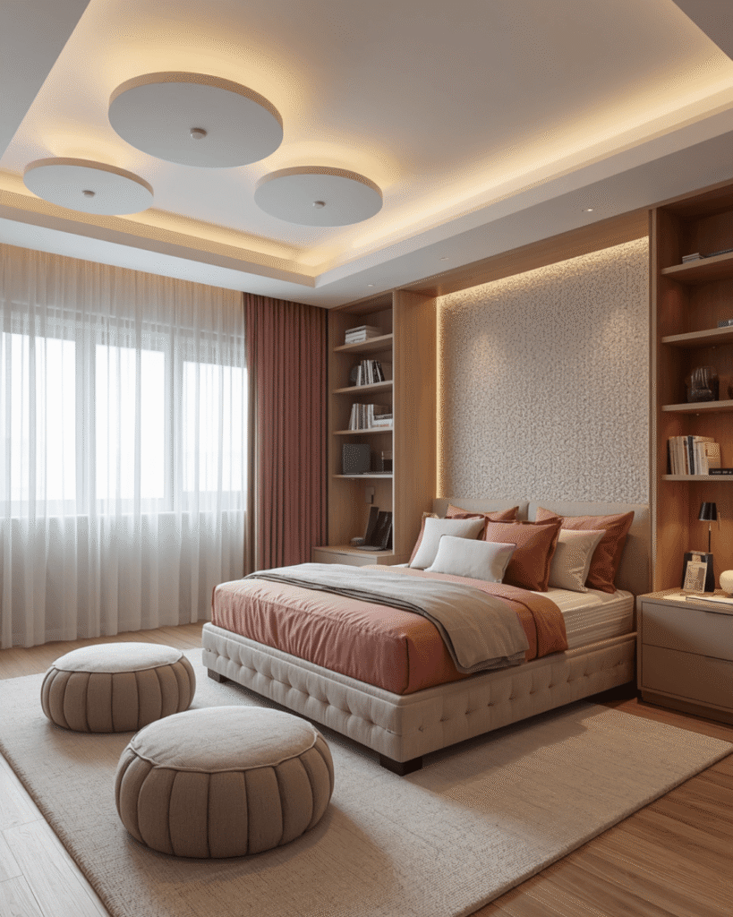 9.Elegant Playful Bedroom Decor for Children