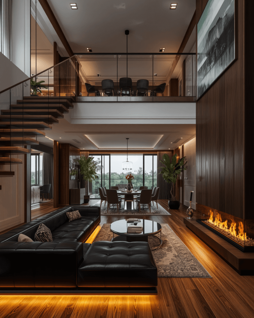 9.Modern Luxury Penthouse Interior Design 