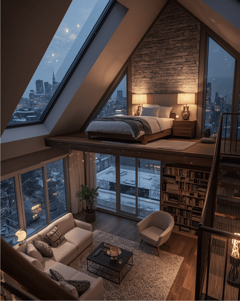 7. Small Loft Apartment Ideas That Feel Spacious and Elegant