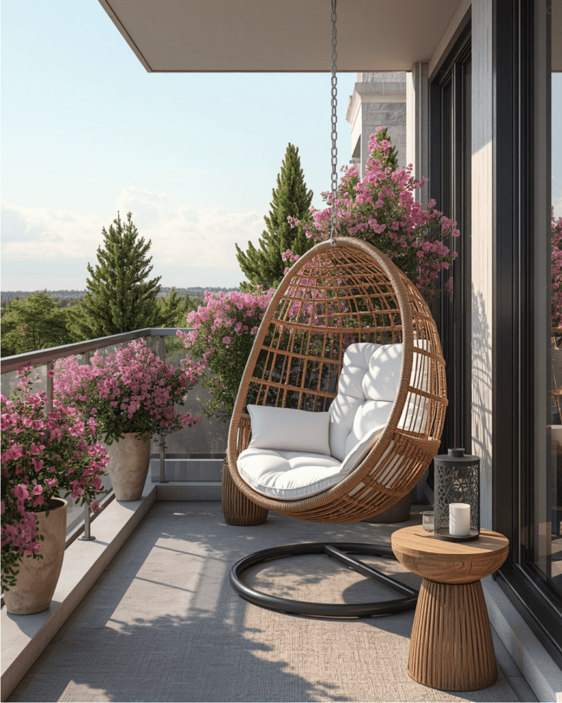 8. Outdoor Decor Trends Featuring Hanging Chairs