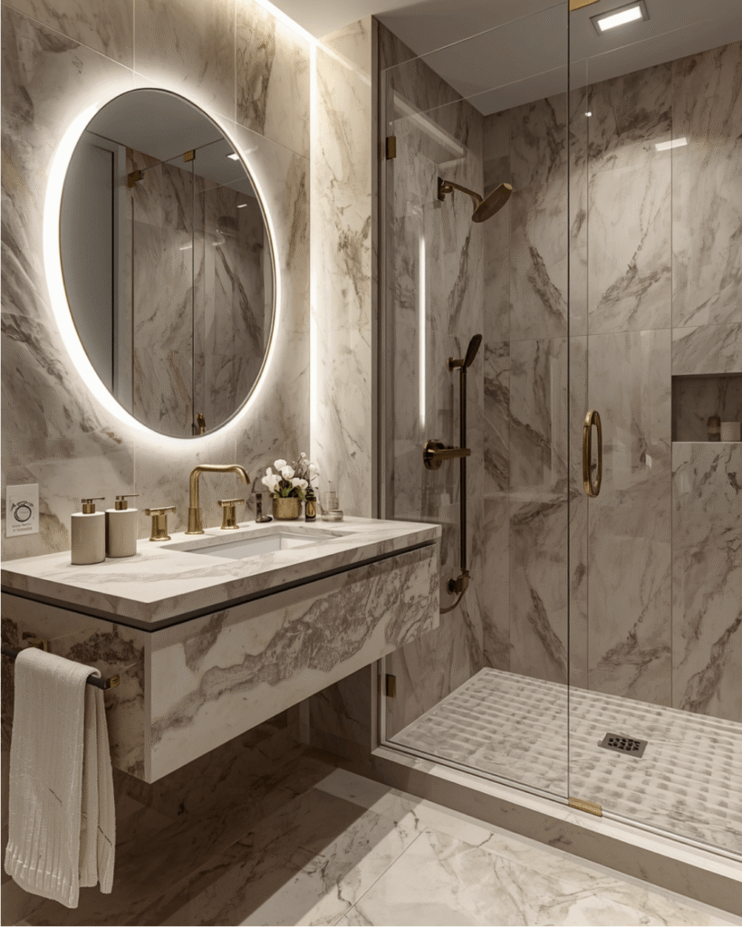10. Spa Inspired Bathroom Interior Design