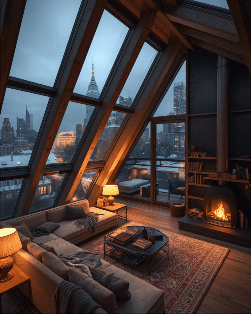 6. Dreamy Skylight Bedroom Decor for Relaxing Evenings