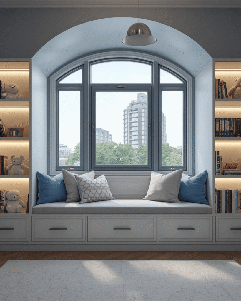 3. Creative Window Seat Ideas for Children’s Rooms